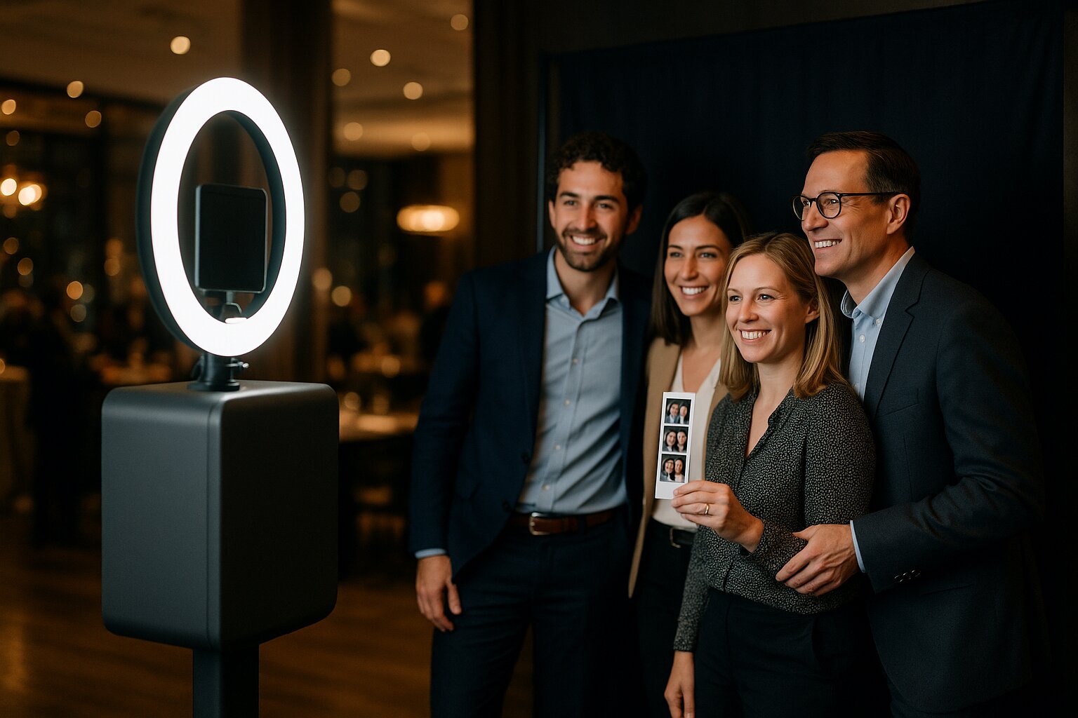 Photobooth personnalisé aux couleurs de l’événement à Paray-le-Monial